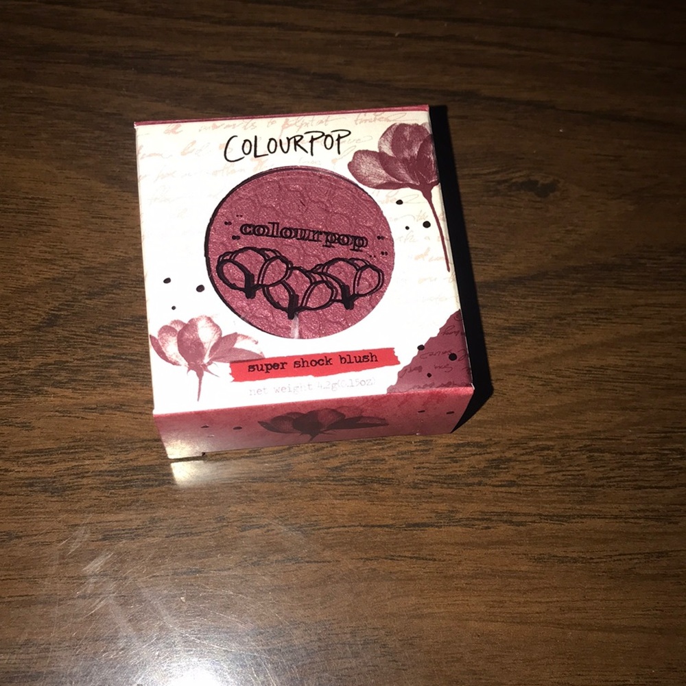 Colourpop Super Shock Blush in Cheerio
